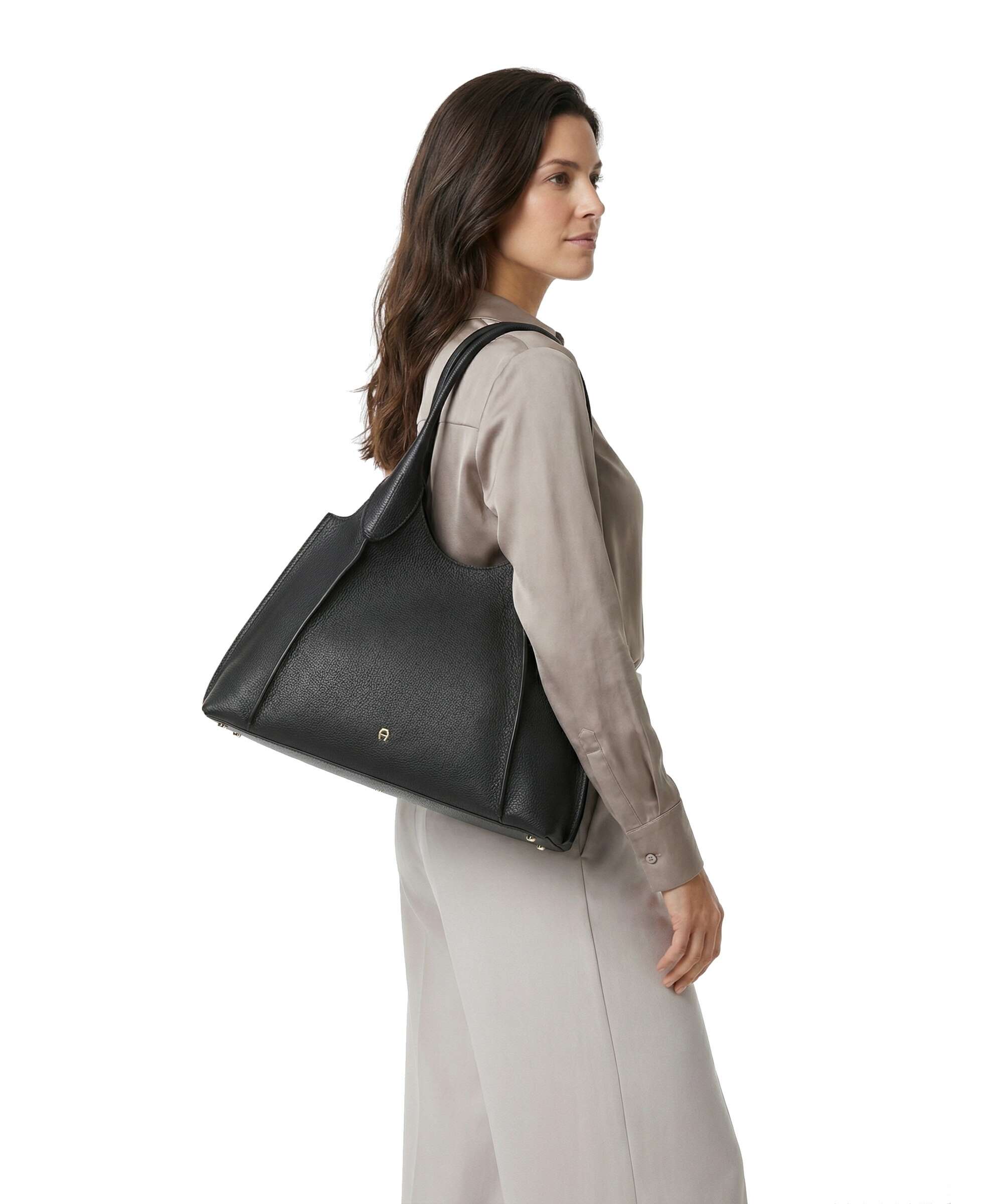 Aigner Kayla L Hobo bag black