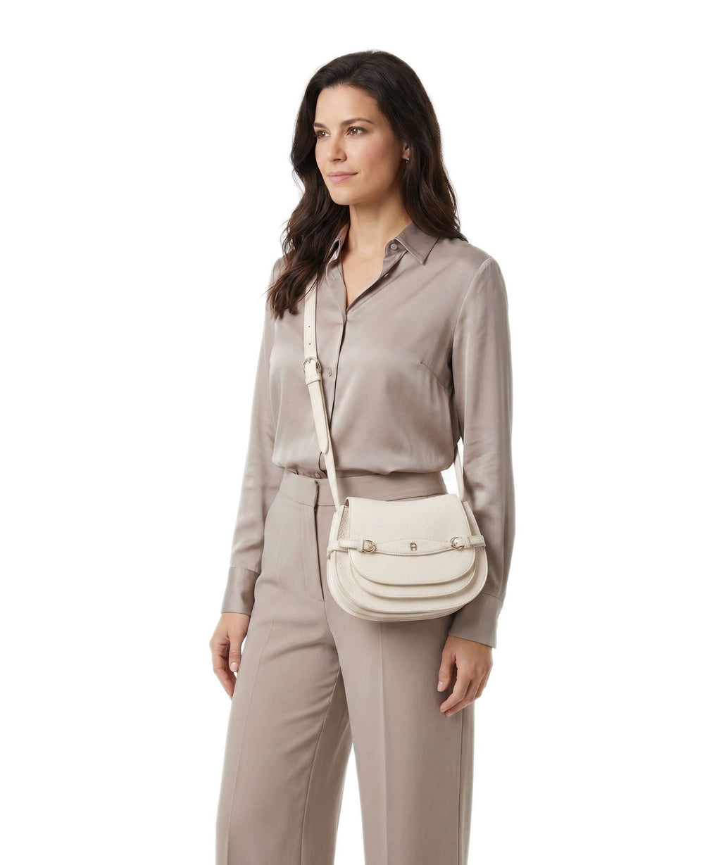 Aigner Cavallo S Crossbody bag macadamia white