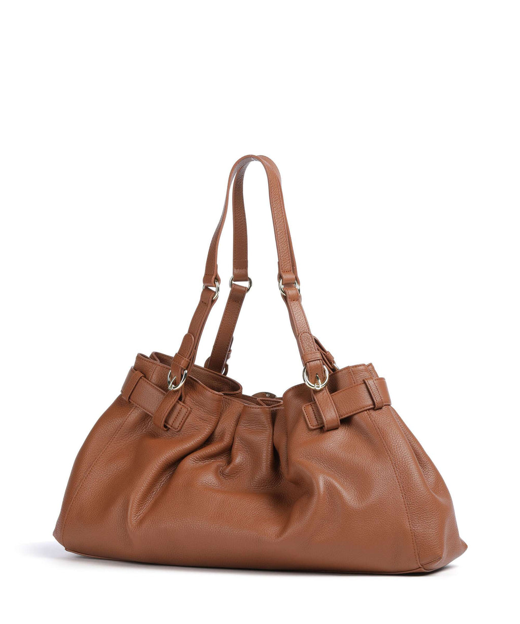 Aigner Lavinia M Hobo bag cognac brown