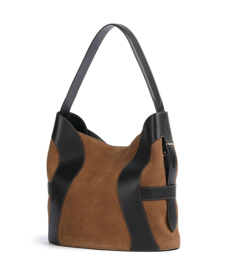 Aigner Deborah L Hobo bag oat beige