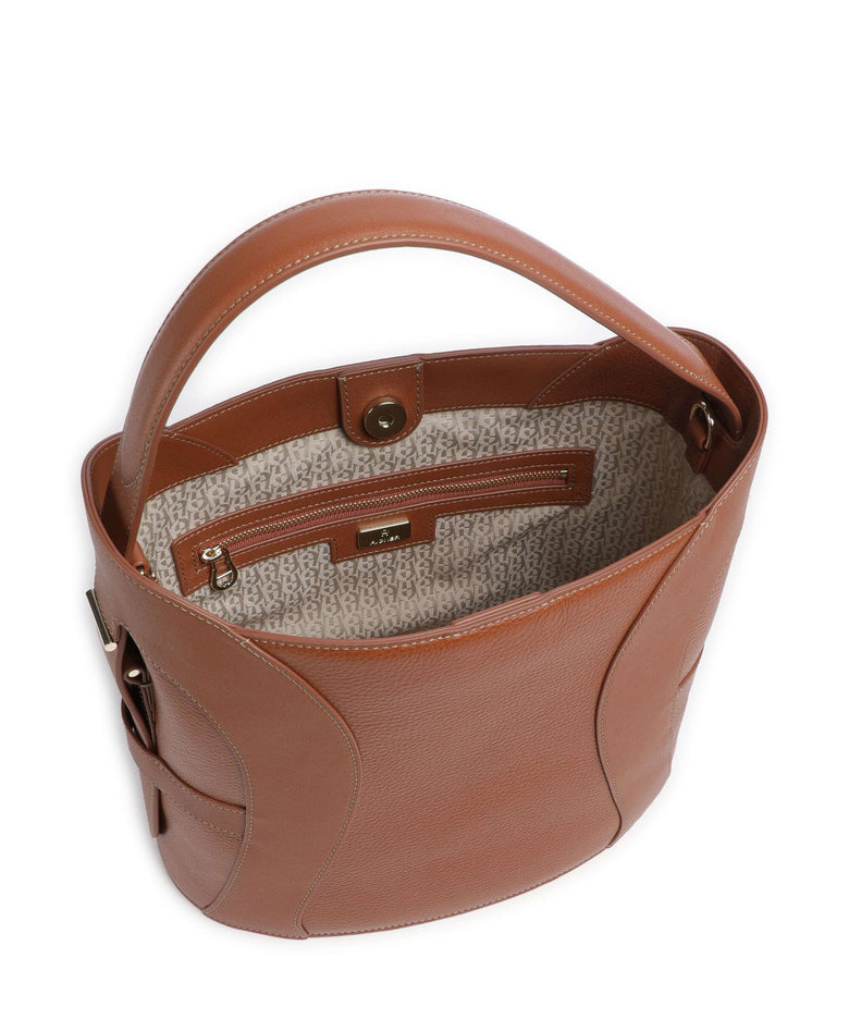 Aigner Deborah M Bucket bag cognac brown