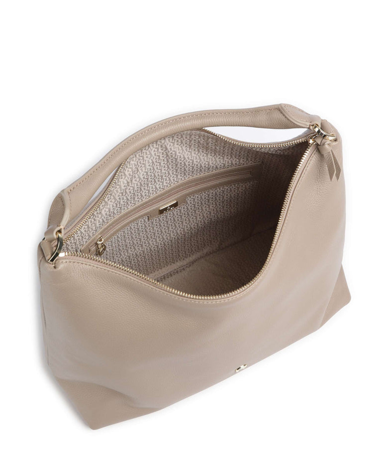Aigner Zita M Hobo bag taupe