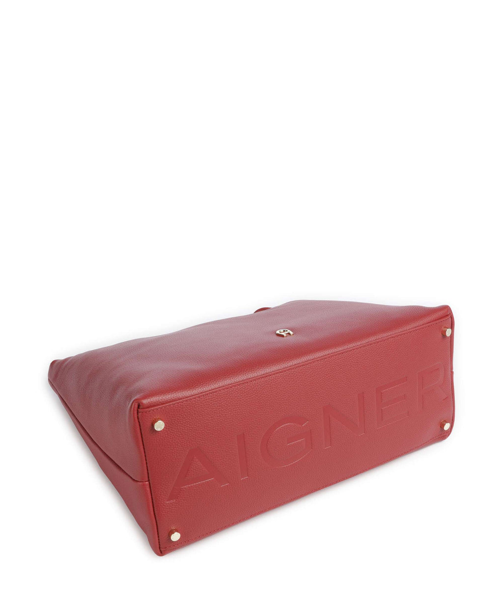 Aigner Zita M Hobo bag burnt red