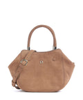 Aigner Carré Soft S Handbag saddle brown