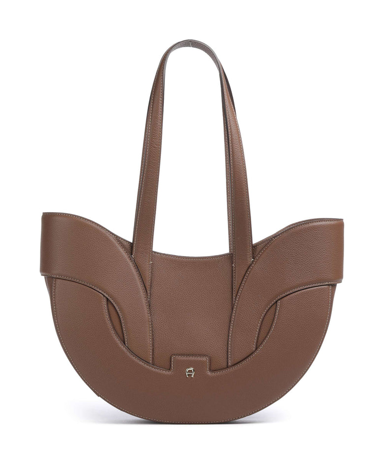 Aigner Sellina L Tote bag saddle brown