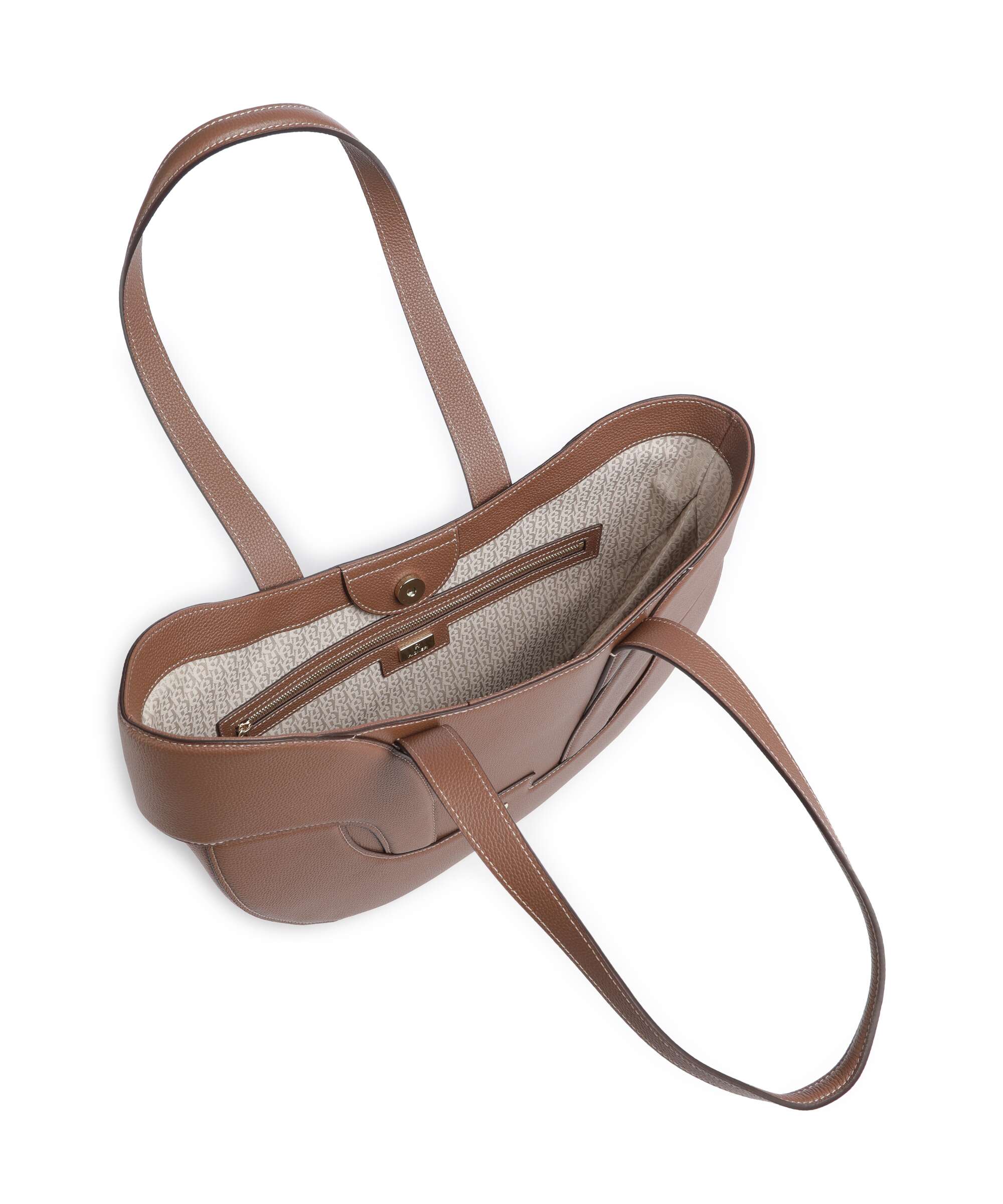 Aigner Sellina L Tote bag saddle brown