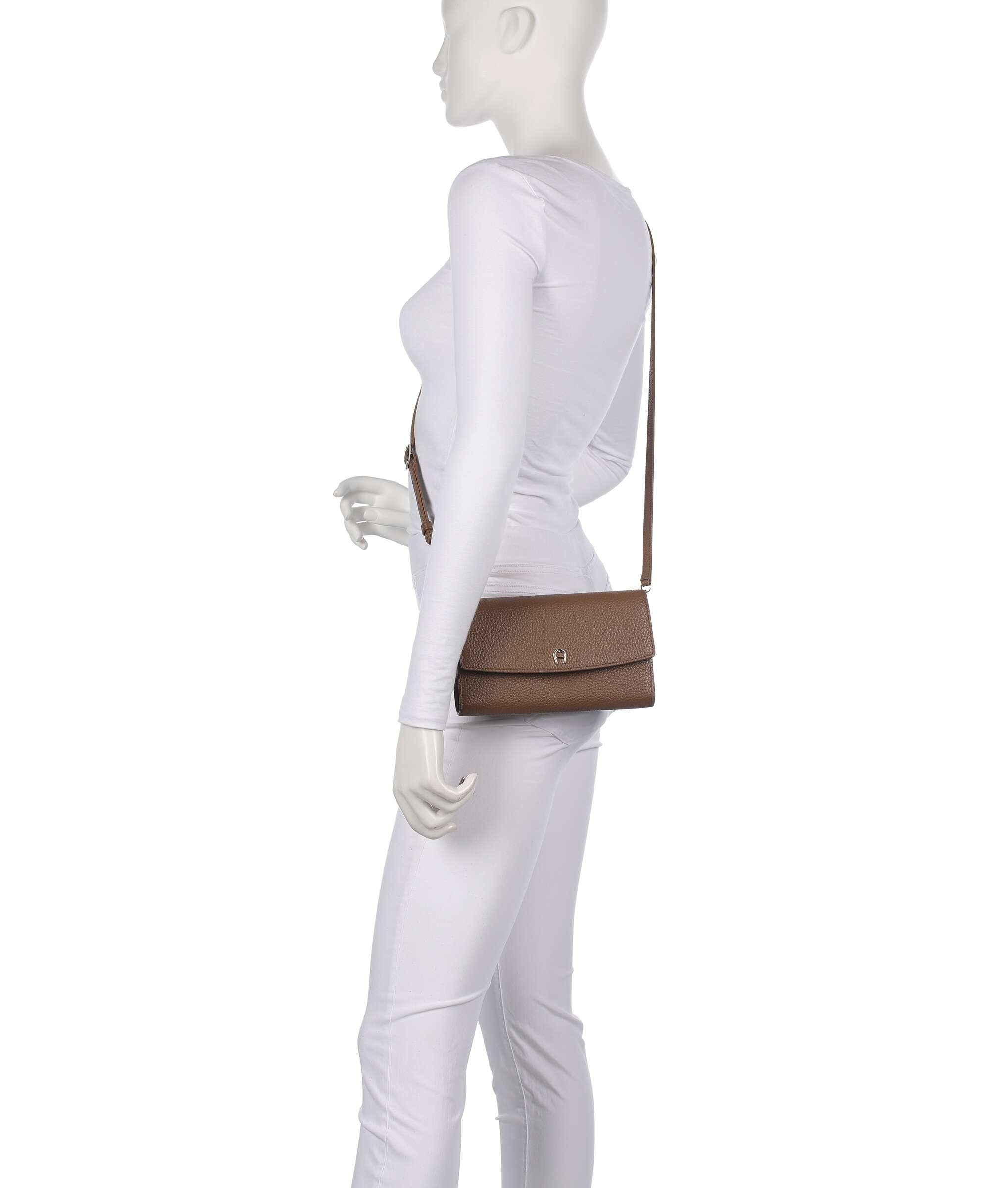 Aigner Wallet saddle brown
