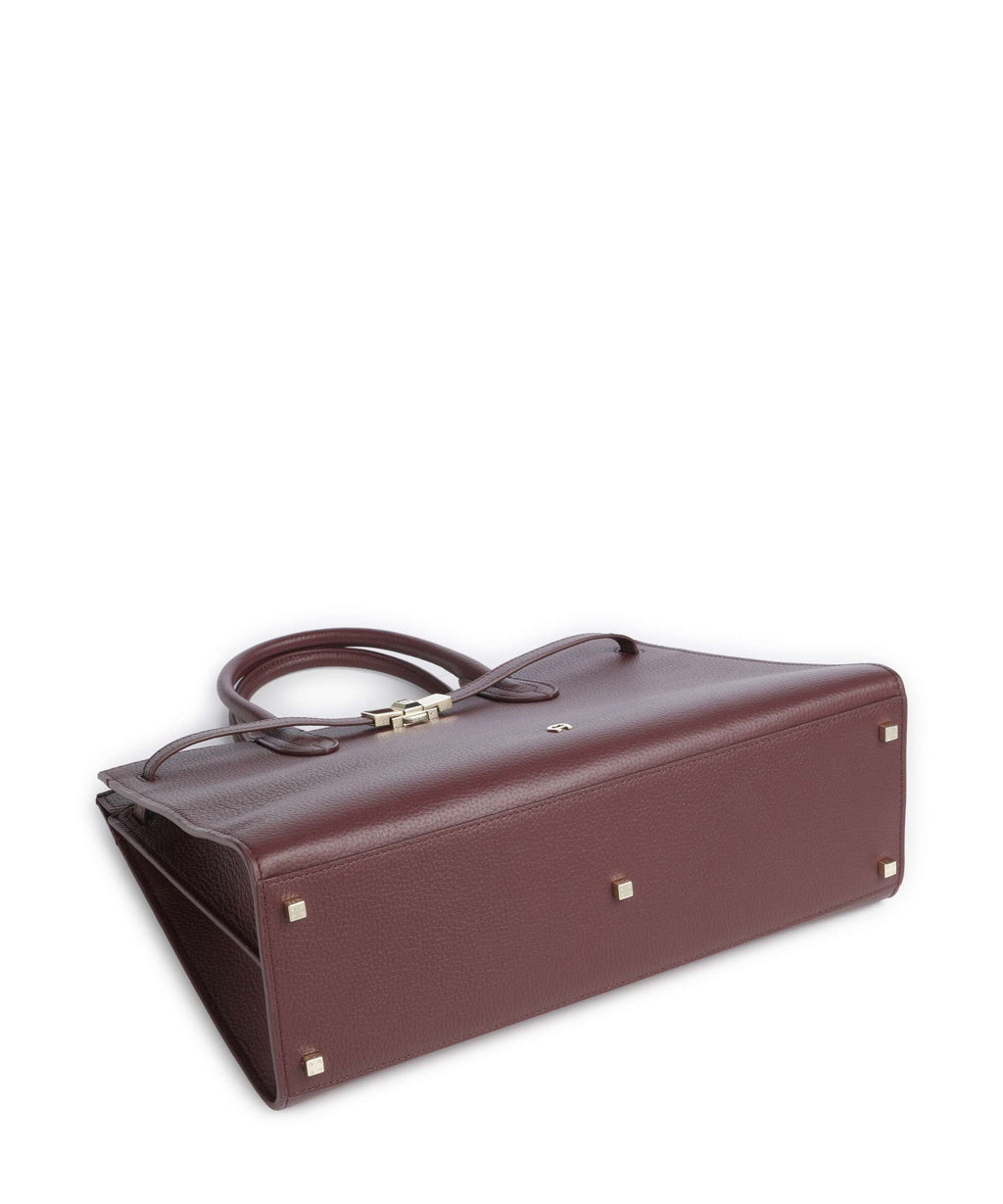 Aigner Farah L Handbag port red