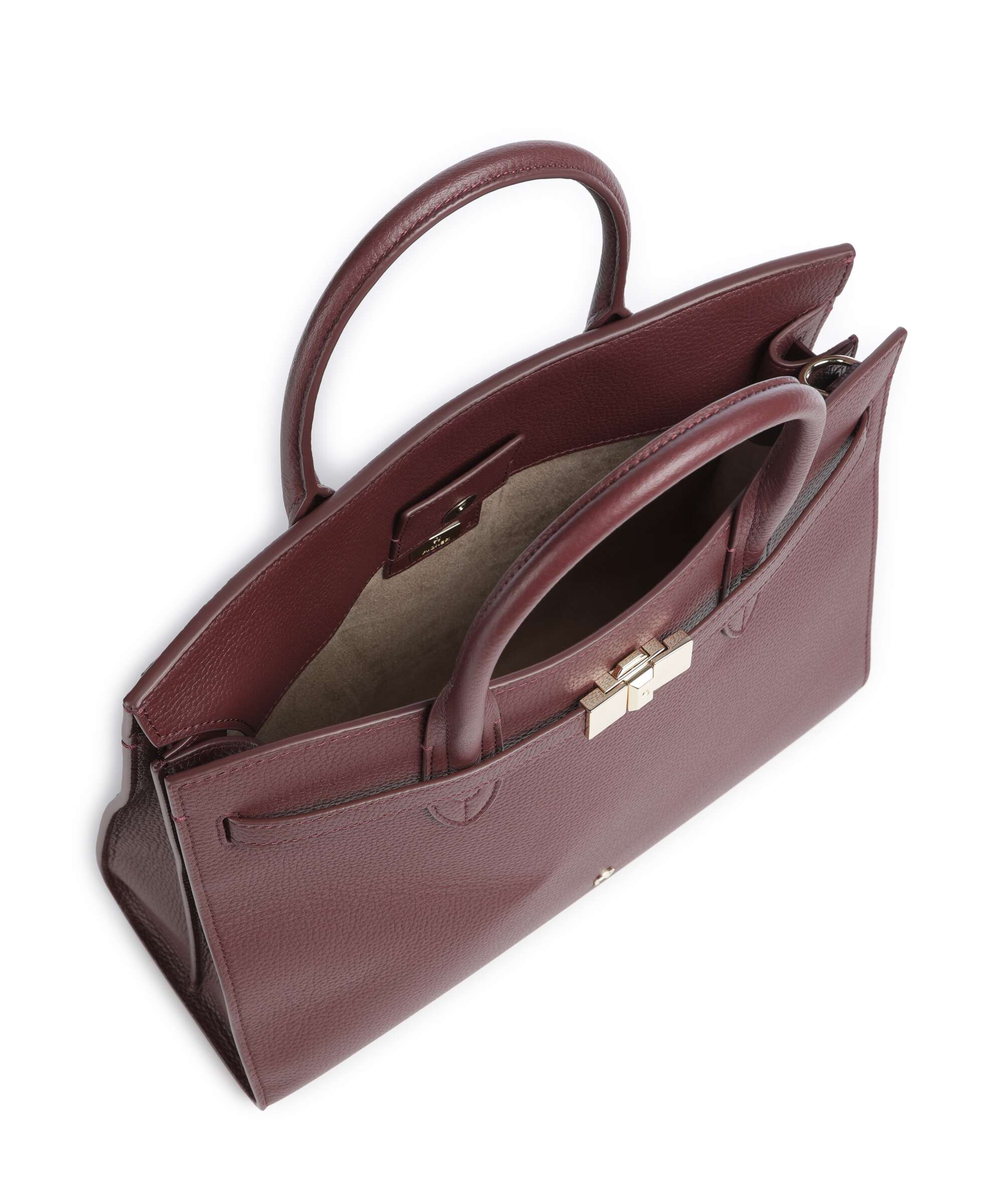 Aigner Farah L Handbag port red