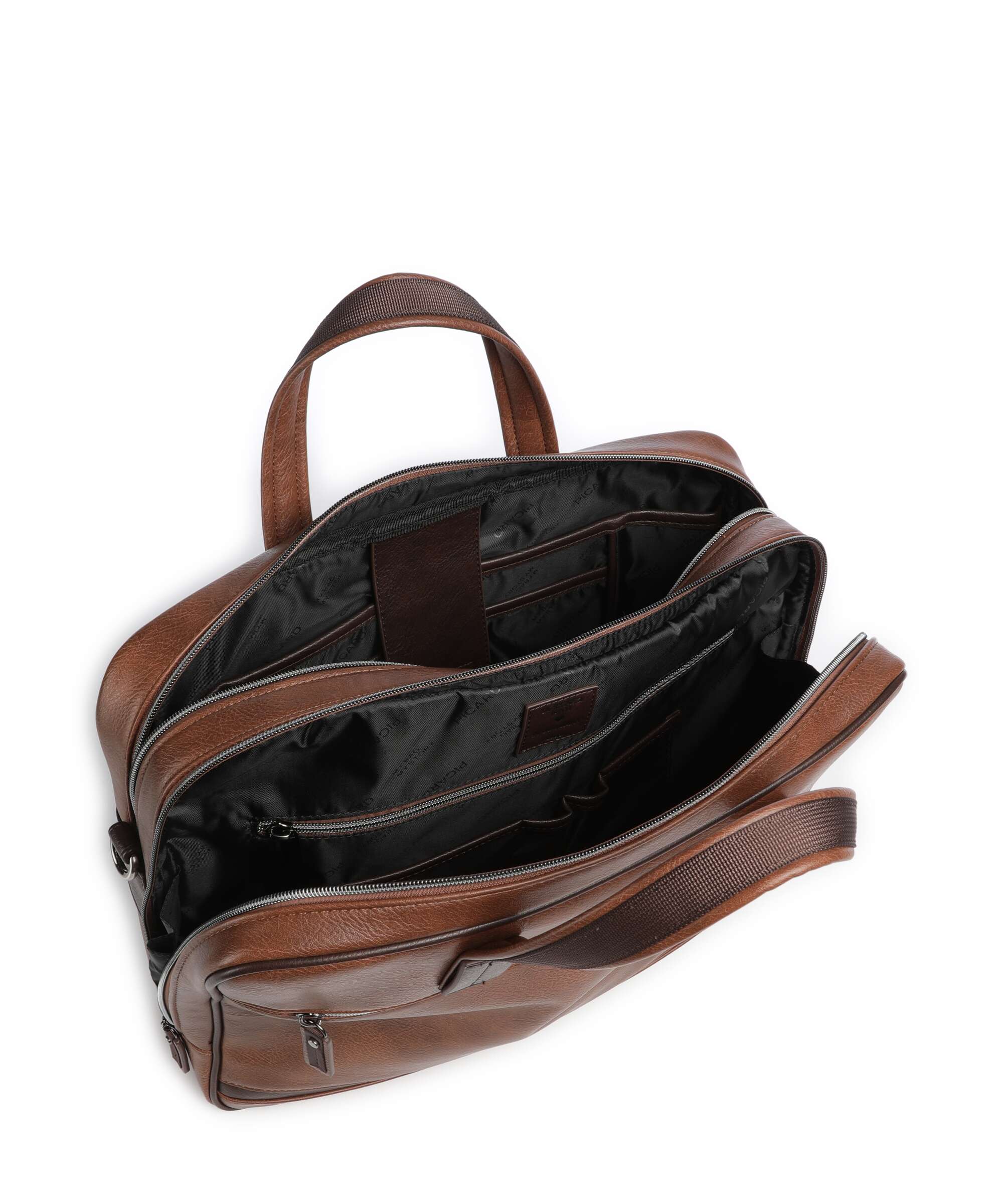 Picard Breakers Briefcase whisky kombi