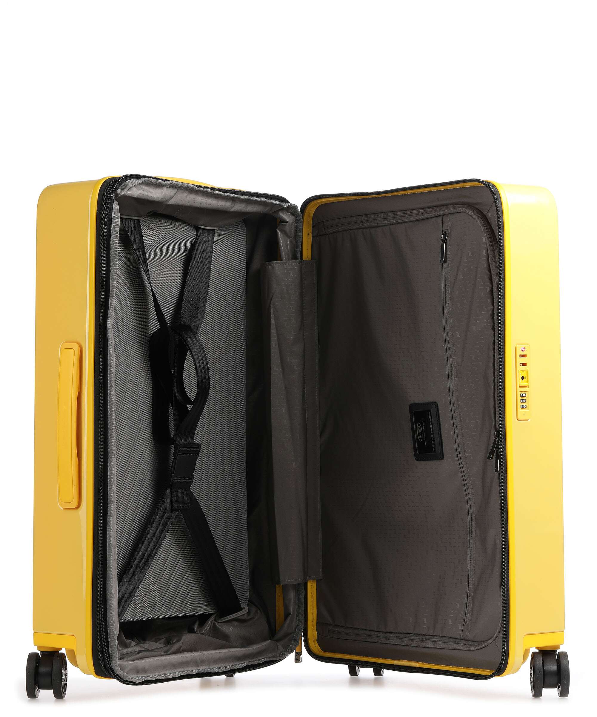 Porsche Design Roadster HC Spinner (4 wheels) yellow