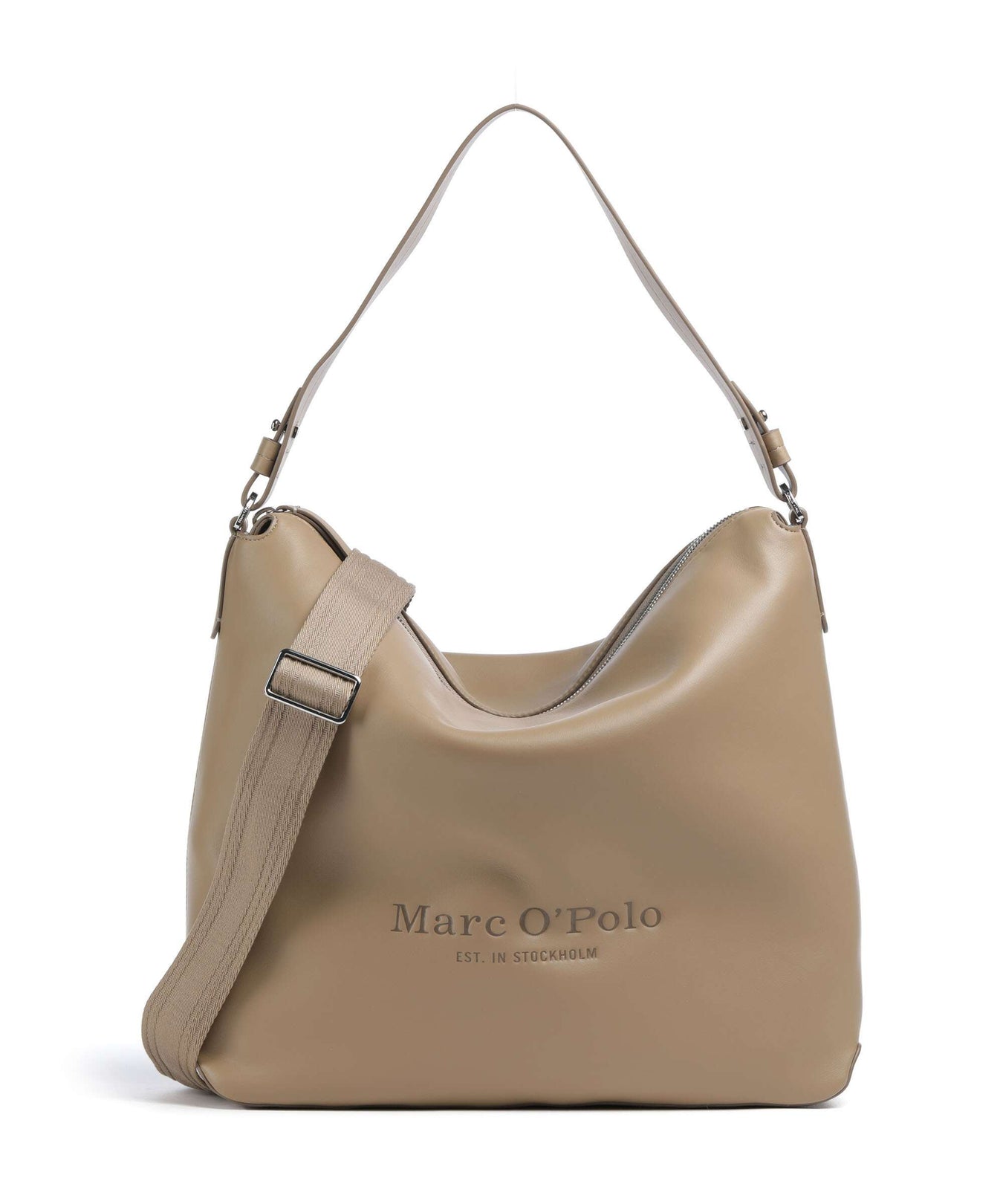 Marc O'Polo Veka M Hobo bag dusty earth