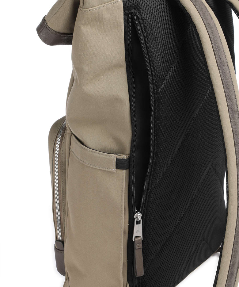 Marc O'Polo Mory M Rolltop backpack charlston grey