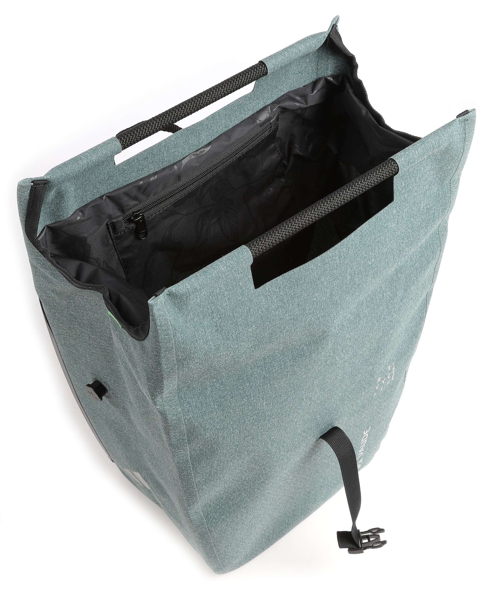 Vaude ReCycle Back Set Bike pannier dusty forest
