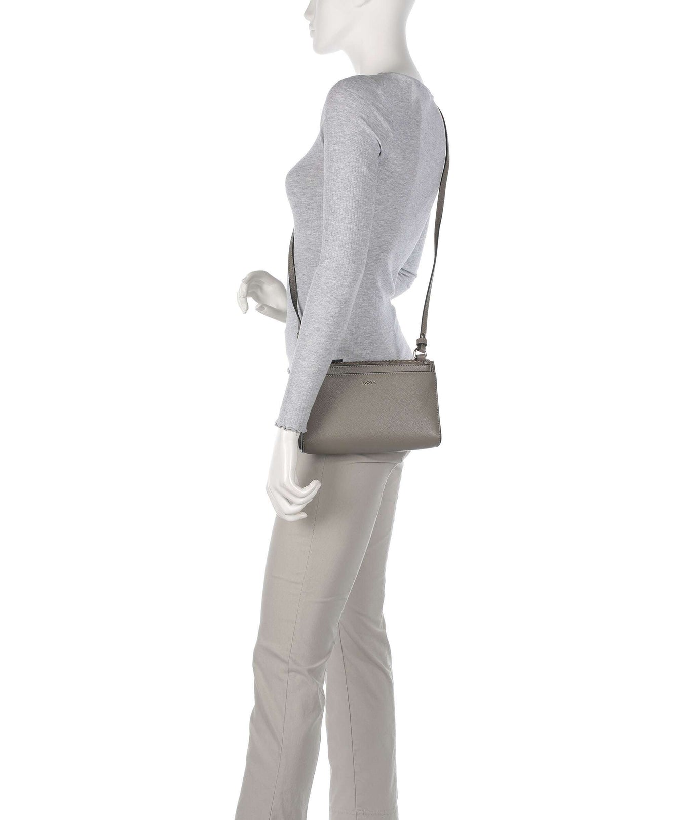 BOSS Alyce Shoulder bag medium brown