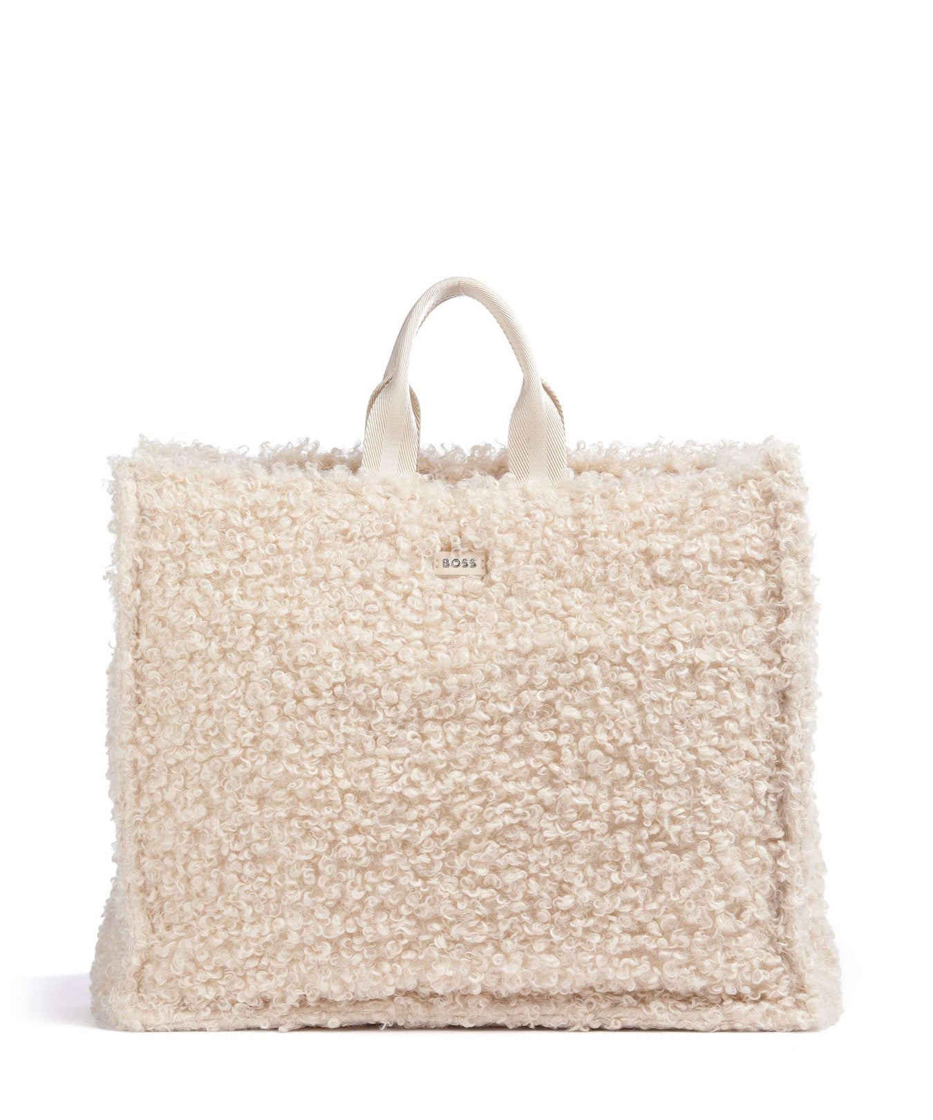 BOSS Deva Tote bag light beige