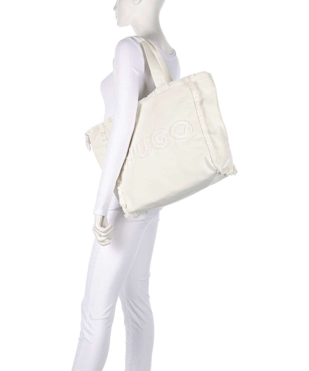 Hugo Becky Tote bag open white