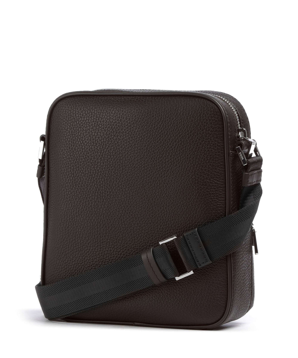 BOSS Crosstown Crossbody bag dark brown