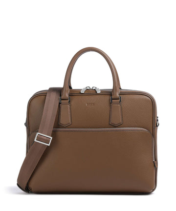 BOSS Crosstown Portfölj medium brown