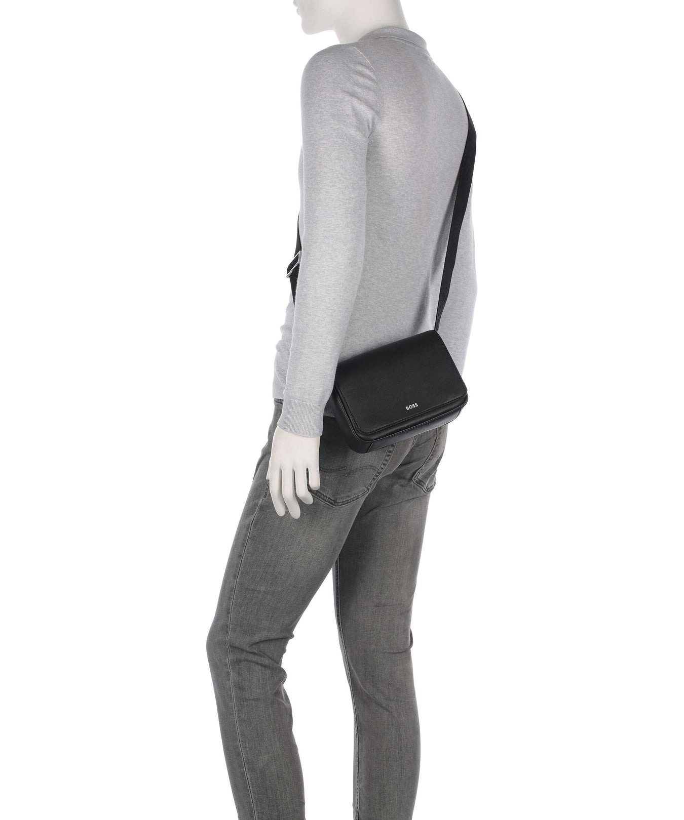 BOSS Zair Crossbody bag black