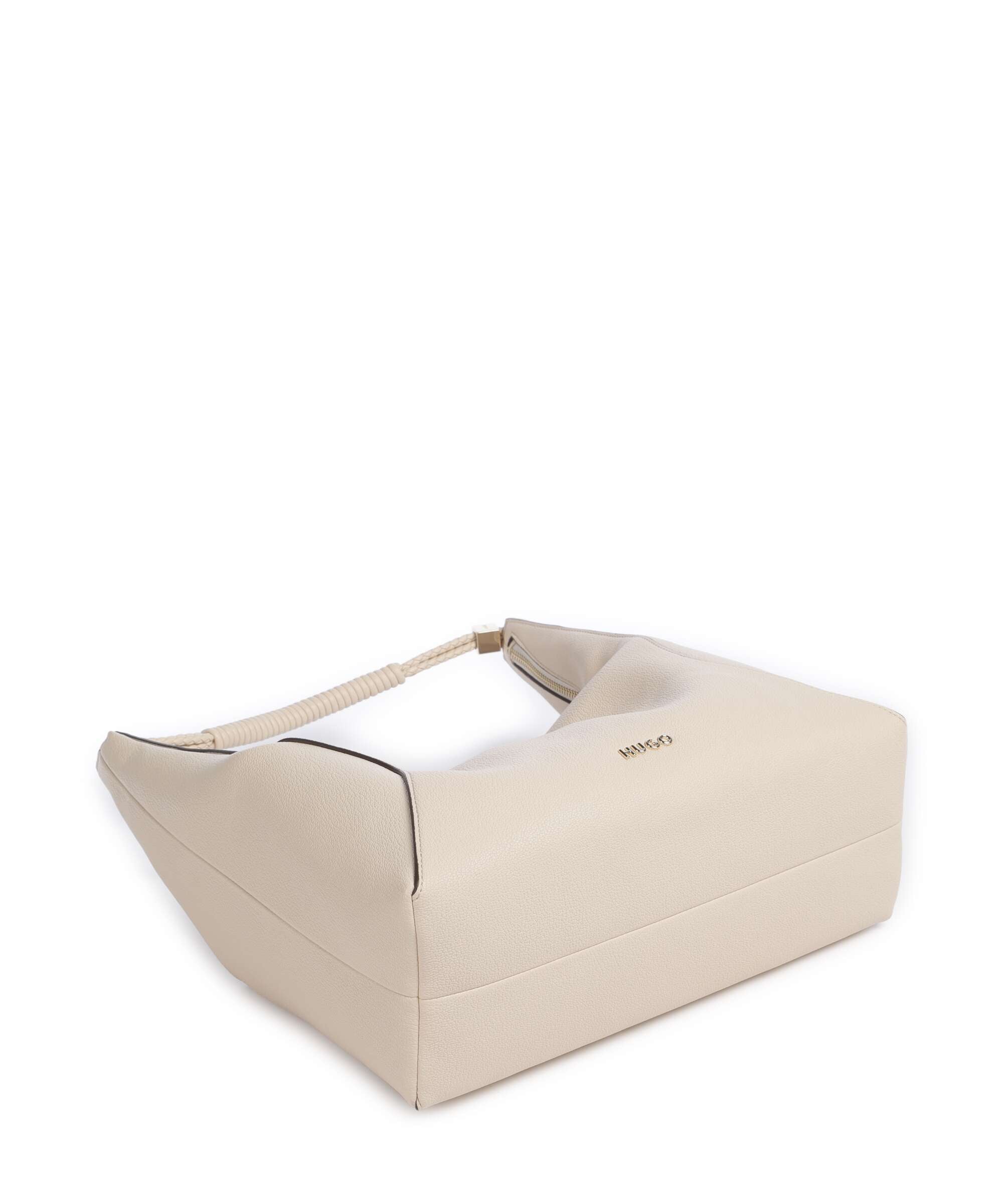Hugo Brielle Hobo bag open white