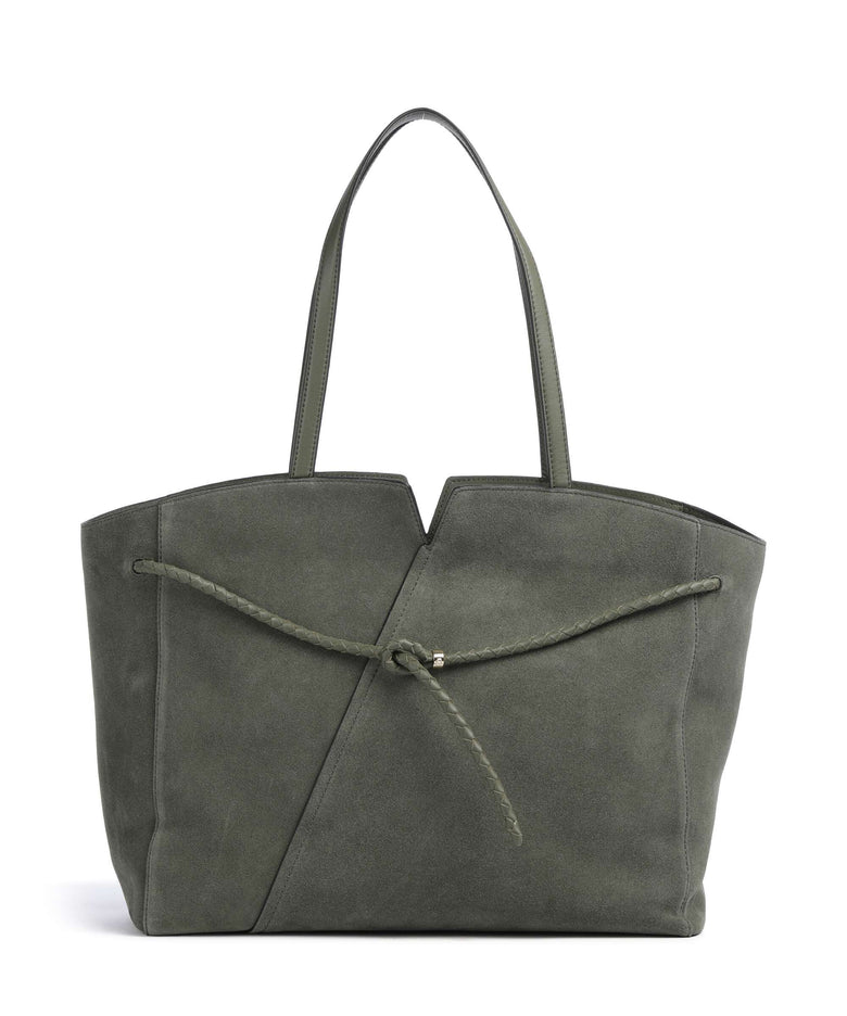 BOSS Revers Tote bag dark green