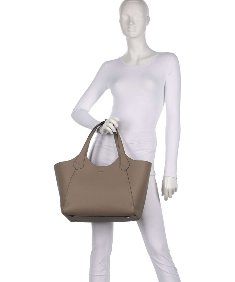 BOSS Lenah Tote bag brown overflow
