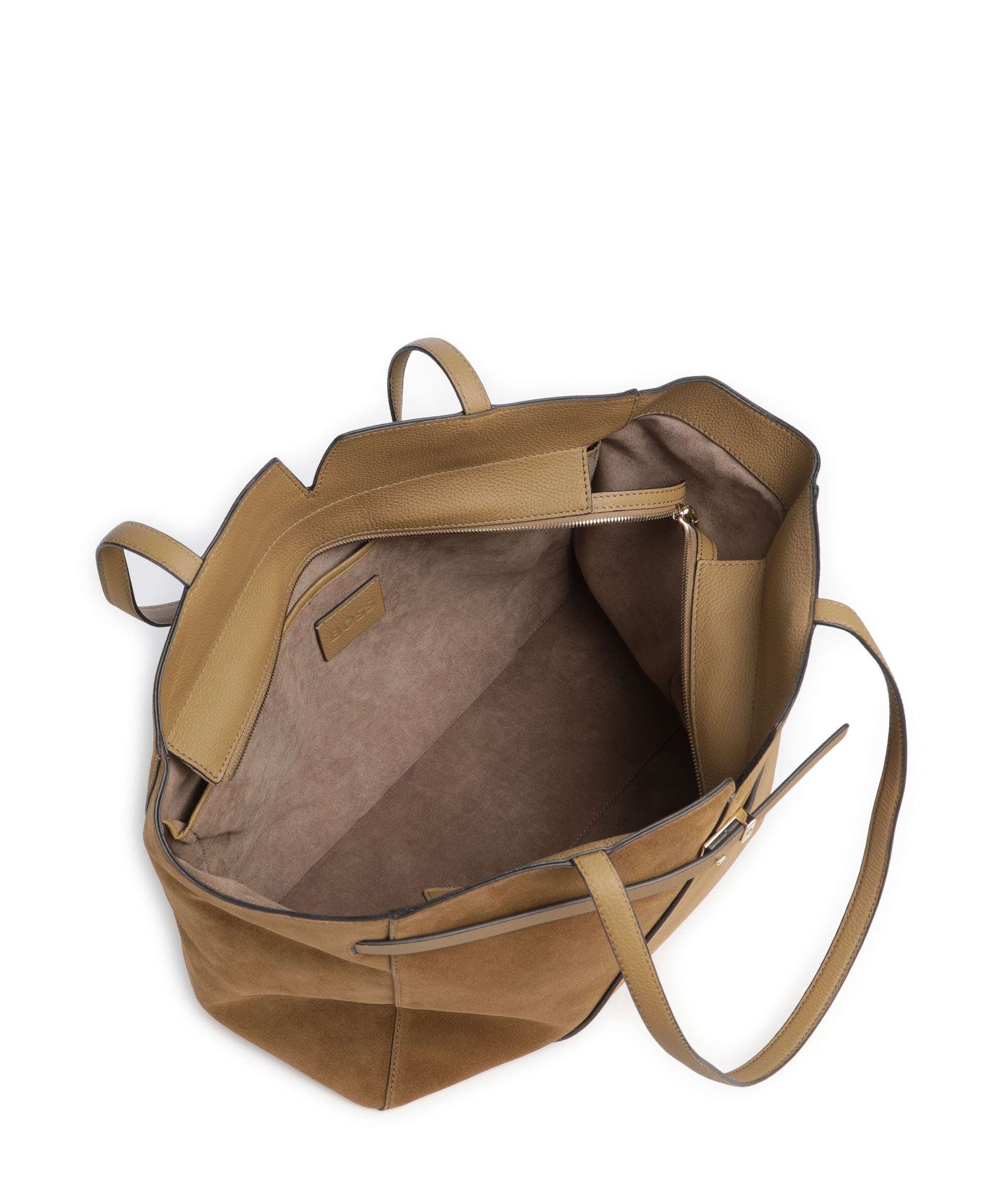 BOSS Revers Tote bag medium beige