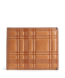 Fossil Bronson Bifold BRONSON Credit card holder camel plaid emboss