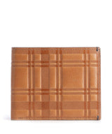 Fossil Bronson Bifold BRONSON Korthållare camel plaid emboss