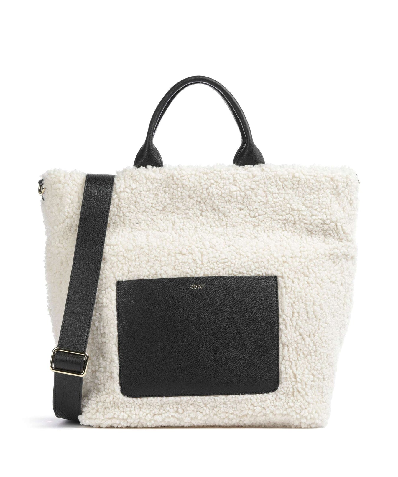 Abro Florian Raquel Handbag ivory/black