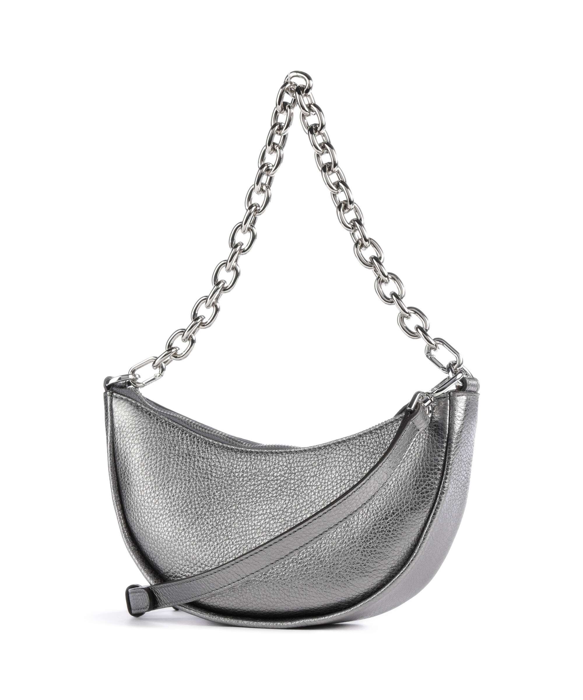 Abro Shimmer Moon Shoulder bag anthracite