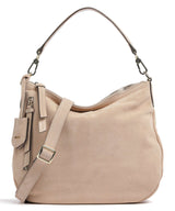 Abro Suede Juna Hobo bag natural