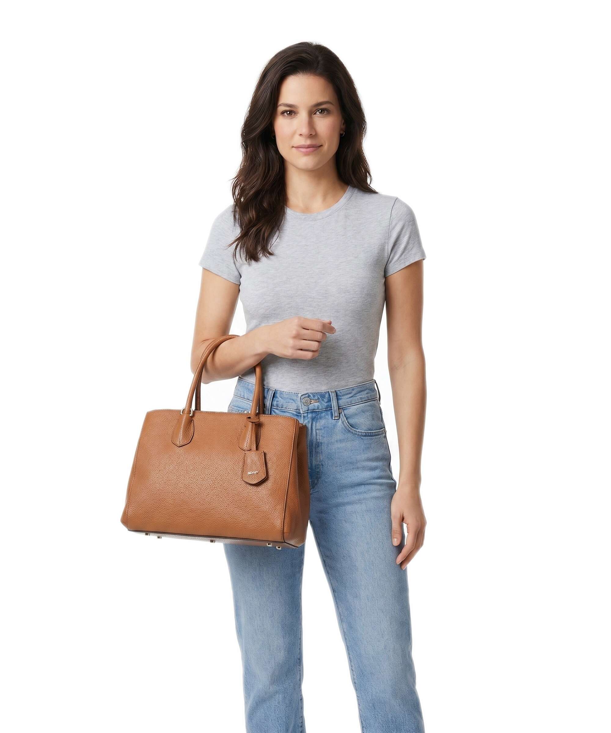 Abro Adria Busy Medium Handbag cuoio