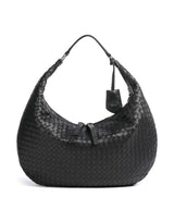 Abro Piuma Nana Hobo väska black