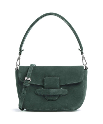 Abro Suede Camilla Axelremsväska sage