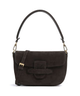 Abro Suede Camilla Axelremsväska brown