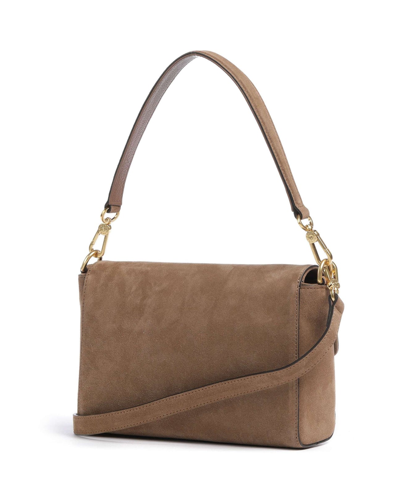 Abro Suede Temi Shoulder bag camel