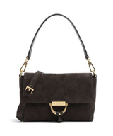 Abro Suede Temi Axelremsväska brown