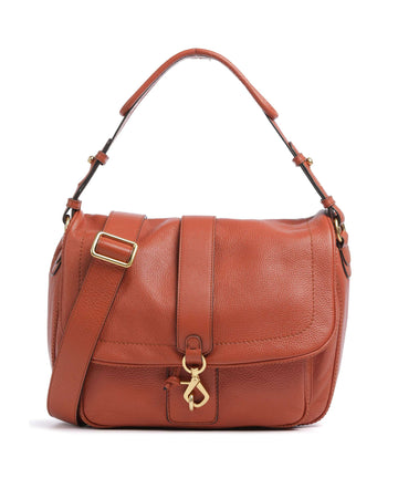 Abro Dalia Star Saddle Hobo väska orange