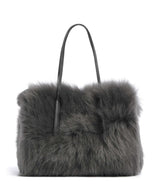 Abro Shearling Noelle Handväskor grey