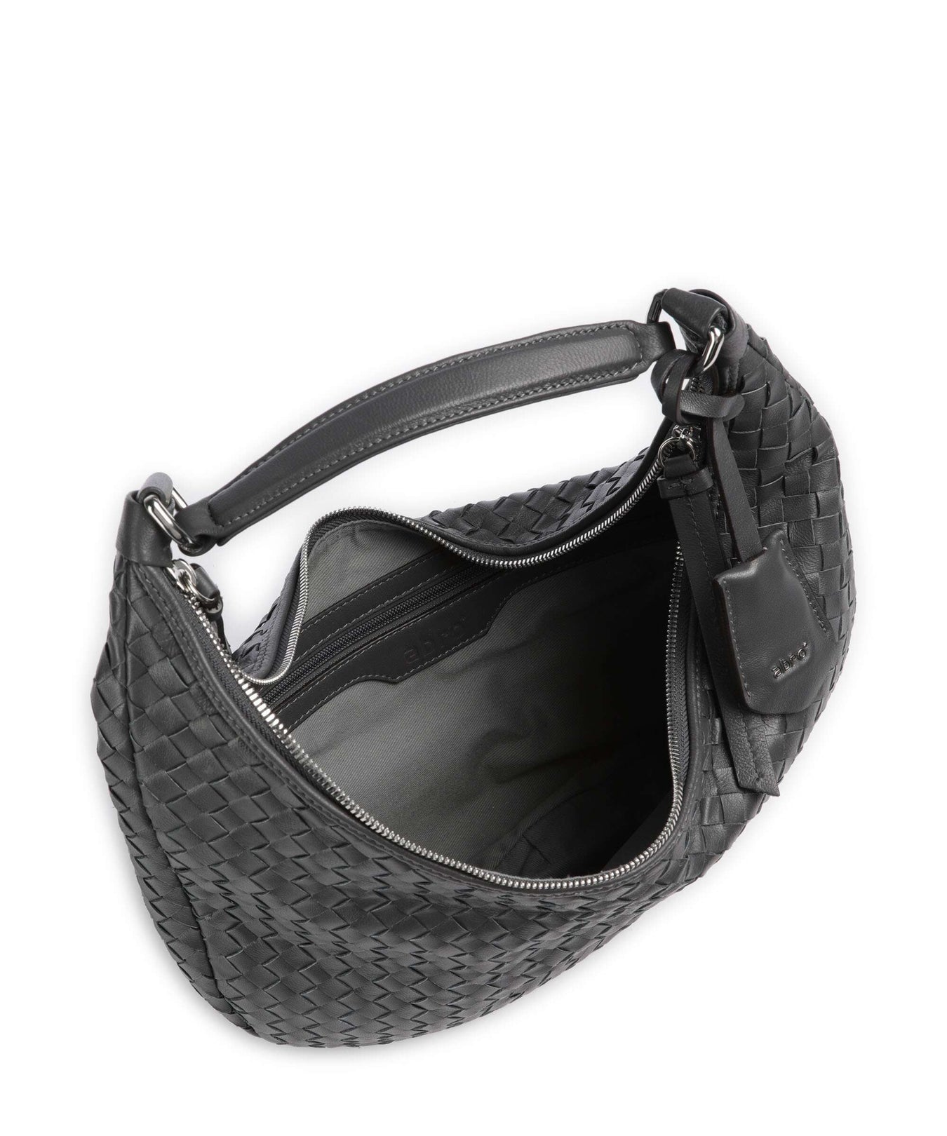 Abro Piuma Nana Hobo bag grey