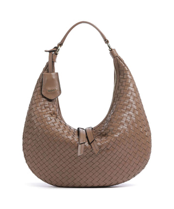 Abro Piuma Nana Hobo väska camel
