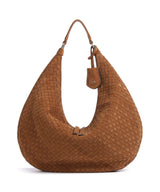 Abro Suede Nana Hobo väska cuoio