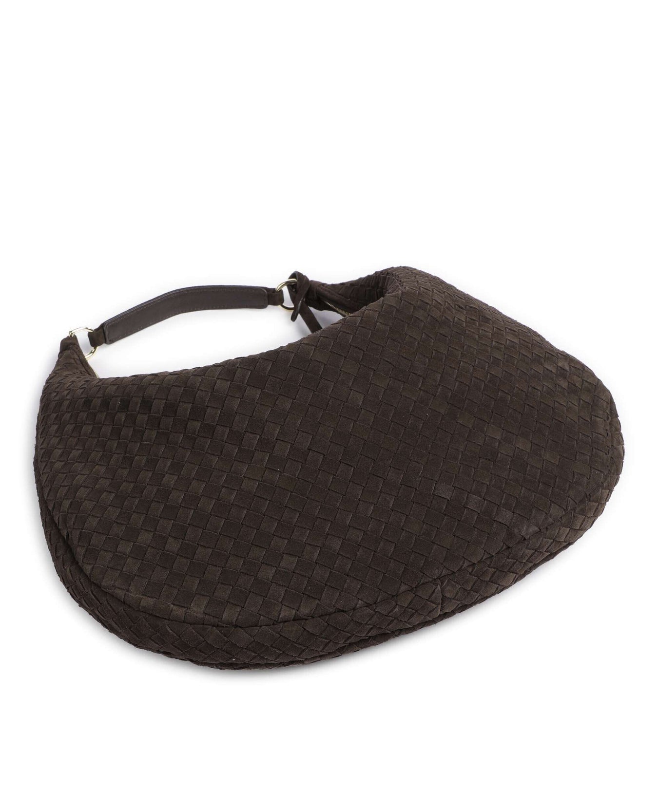 Abro Suede Nana Hobo bag brown