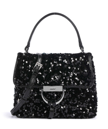 Abro Sequins Temi Handväskor black/nickel
