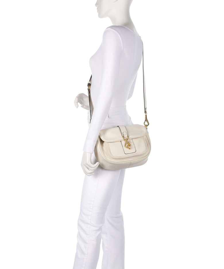 Abro Dalia Star Saddle Shoulder bag beige