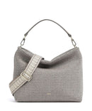 Abro Raffia Kaia Hobo väska tope