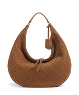 Abro Suede Nana Hobo väska cuoio