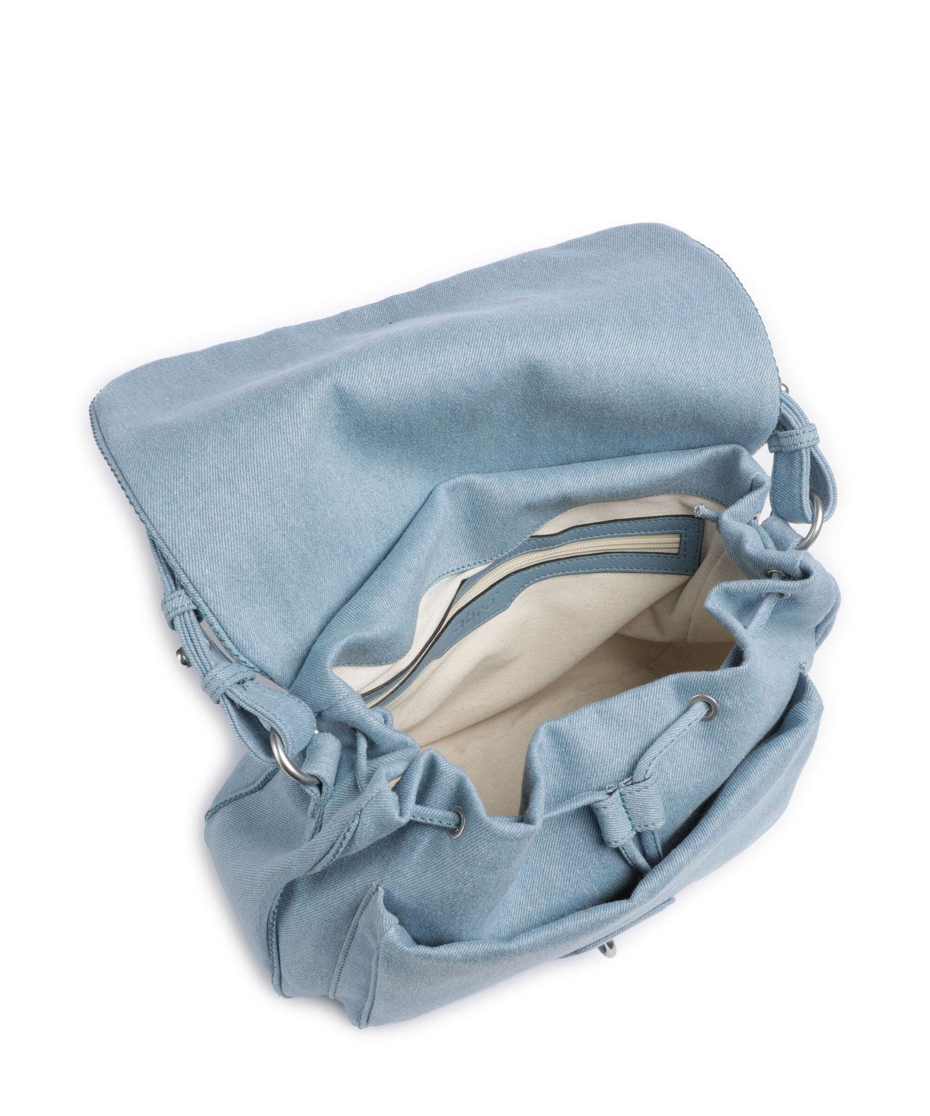 Abro Jeans Star Saddle Hobo bag light blue/fairy